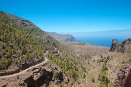 Mountainbike-Tour B4 via Artenara and Tirma along the west coast