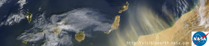 Gran Canaria Wetter Satellitenfoto
