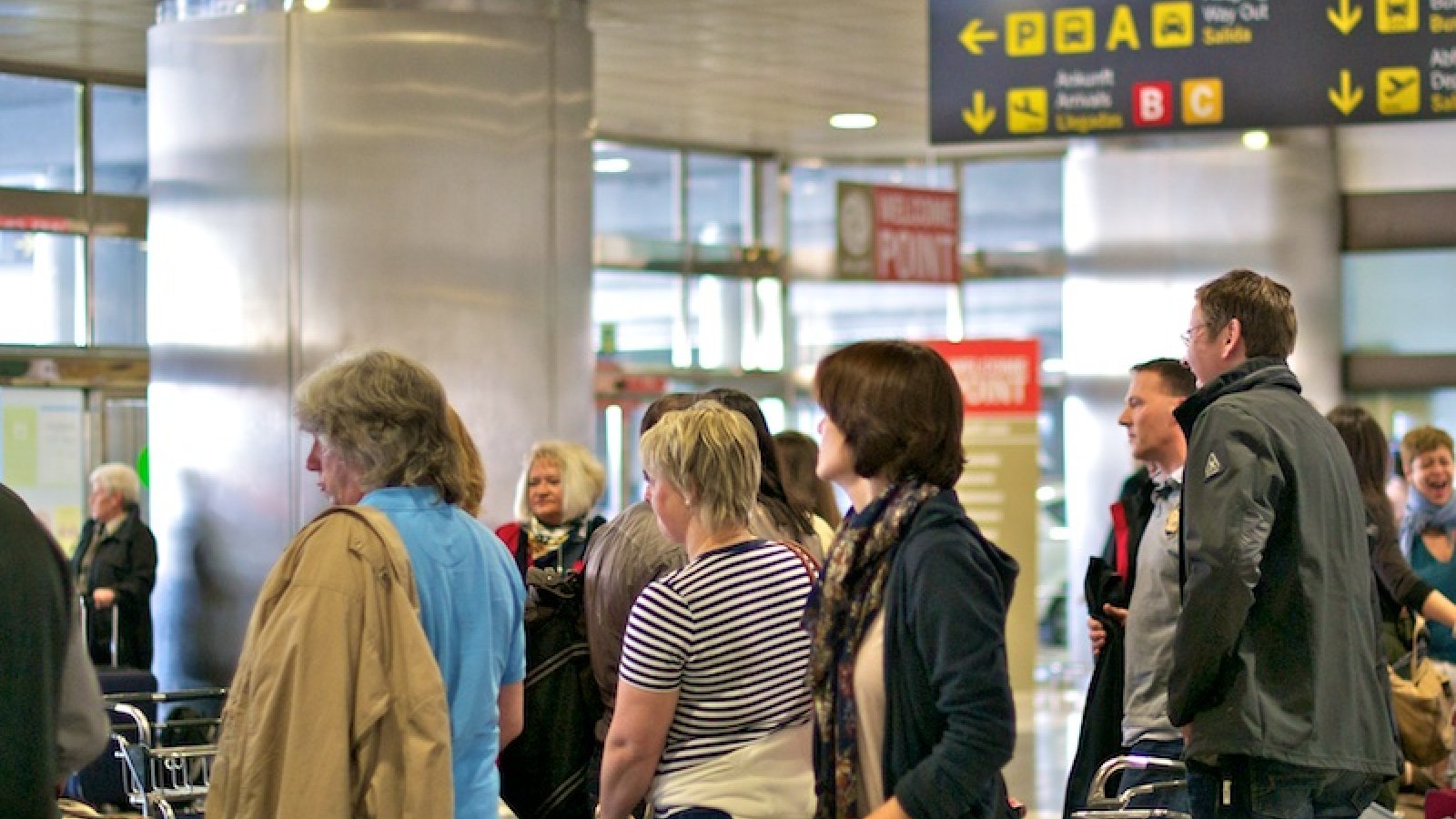 Ankunftshalle International am Flughafen Las Palmas de Gran Canaria