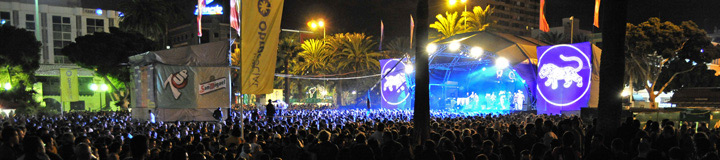 WOMAD 2009 Festival Las Palmas, Santa Catalina Park