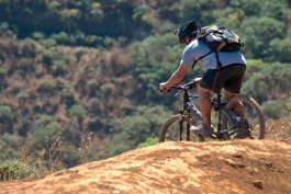 MTB bike excursion A3 from Las Palmas de Gran Canaria: on gravel roads to the old town of Las Palmas